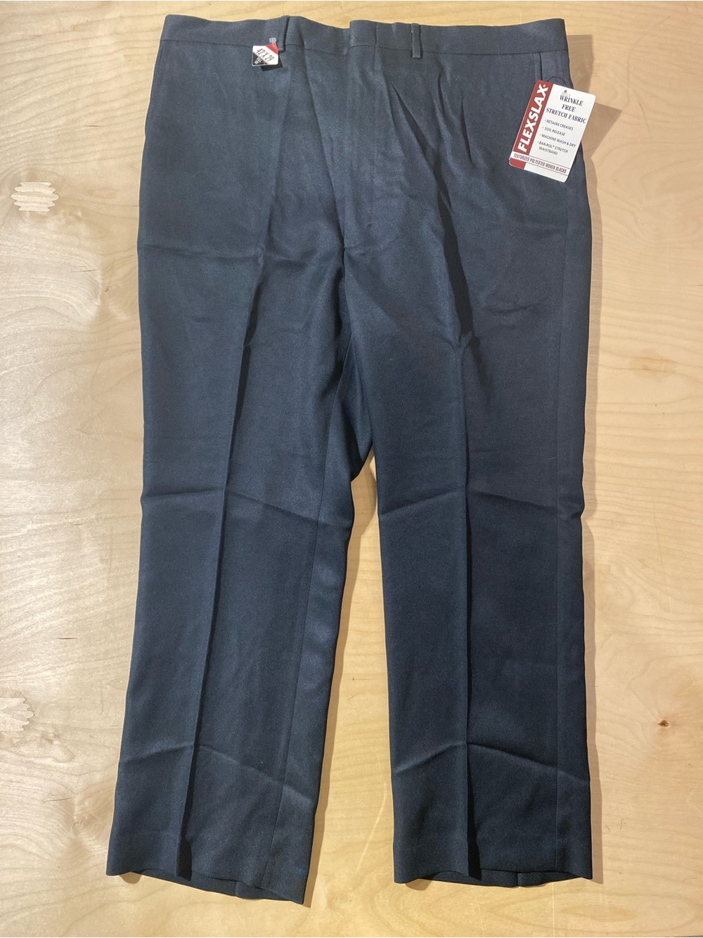 FLEXSLAX Men's Black Dress Pants 42 x 29 (SX) - Picture 4 of 9